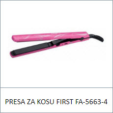 PRESA ZA KOSU FIRST FA-5663-4